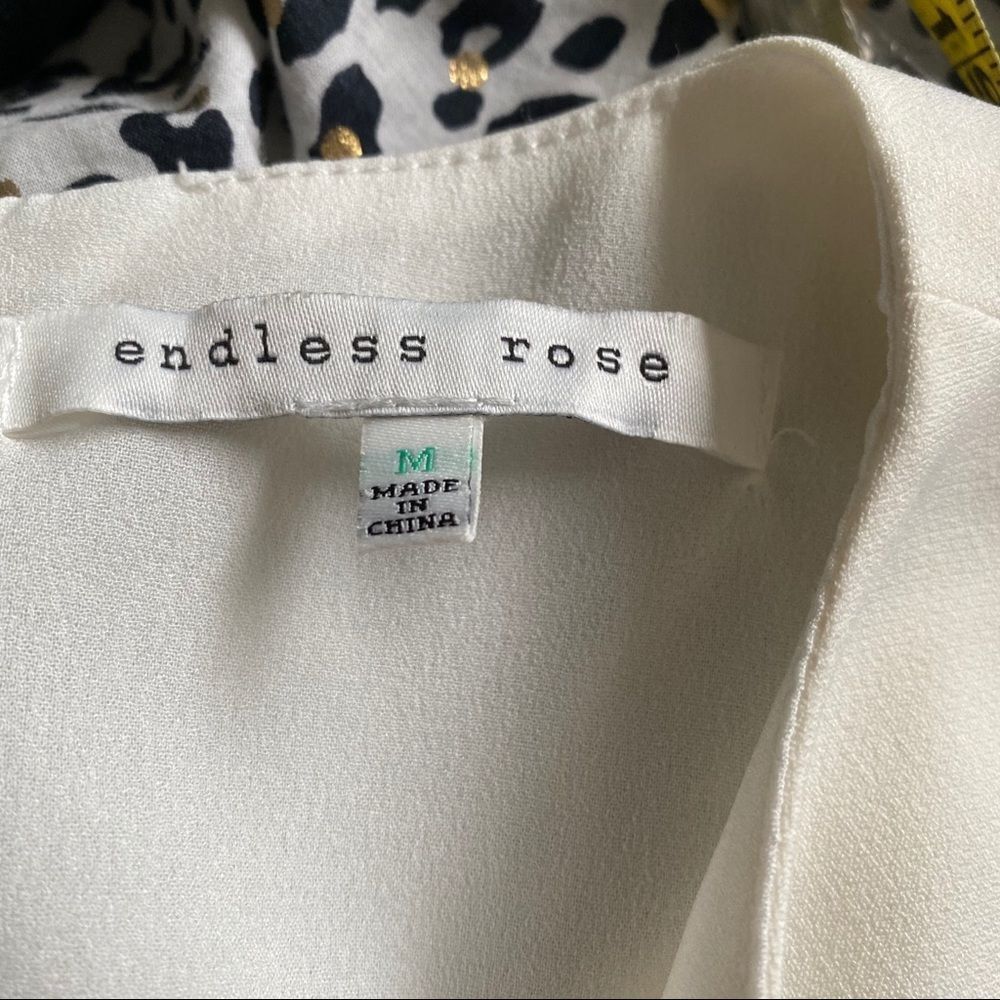 Revolve Endless Rose cream 2 pieces skirt set S-M - Picture 7 of 12